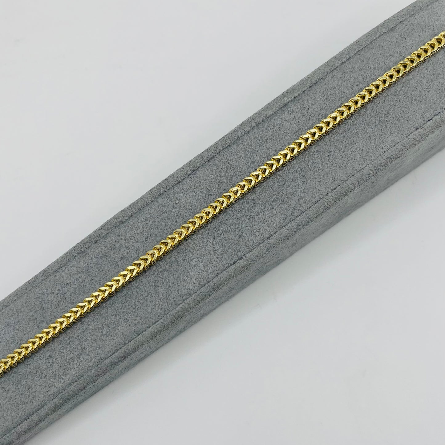 10K Gold Franco Bracelet 3MM