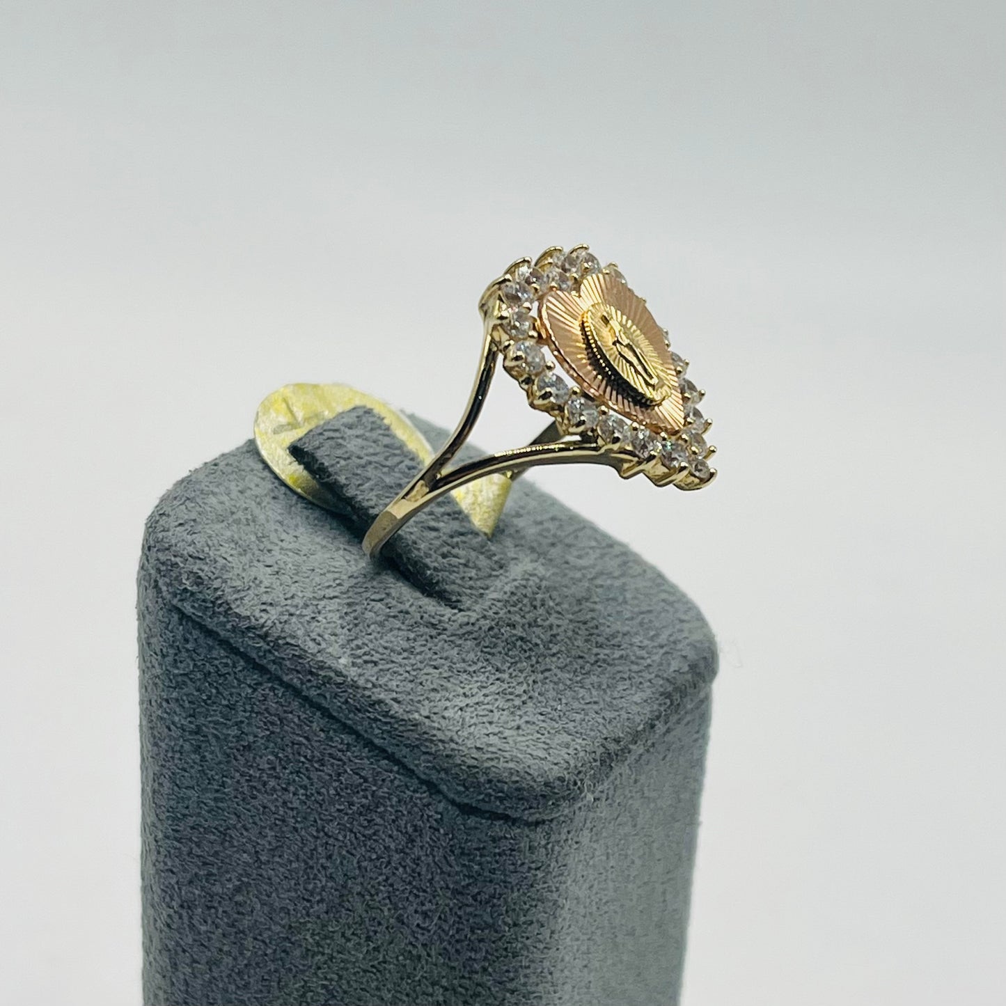 14k Gold “La Luz” Virgin Mary Ring