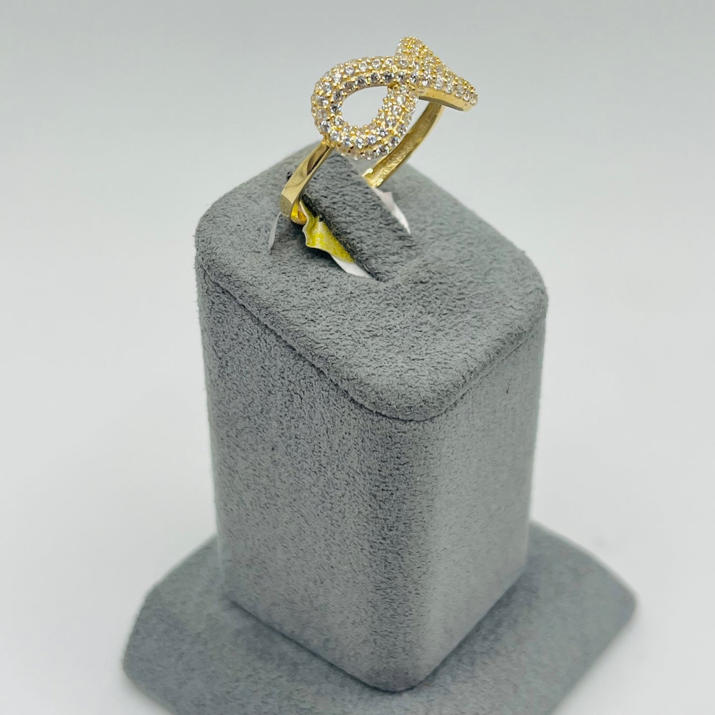14K Cz Infinity Ring