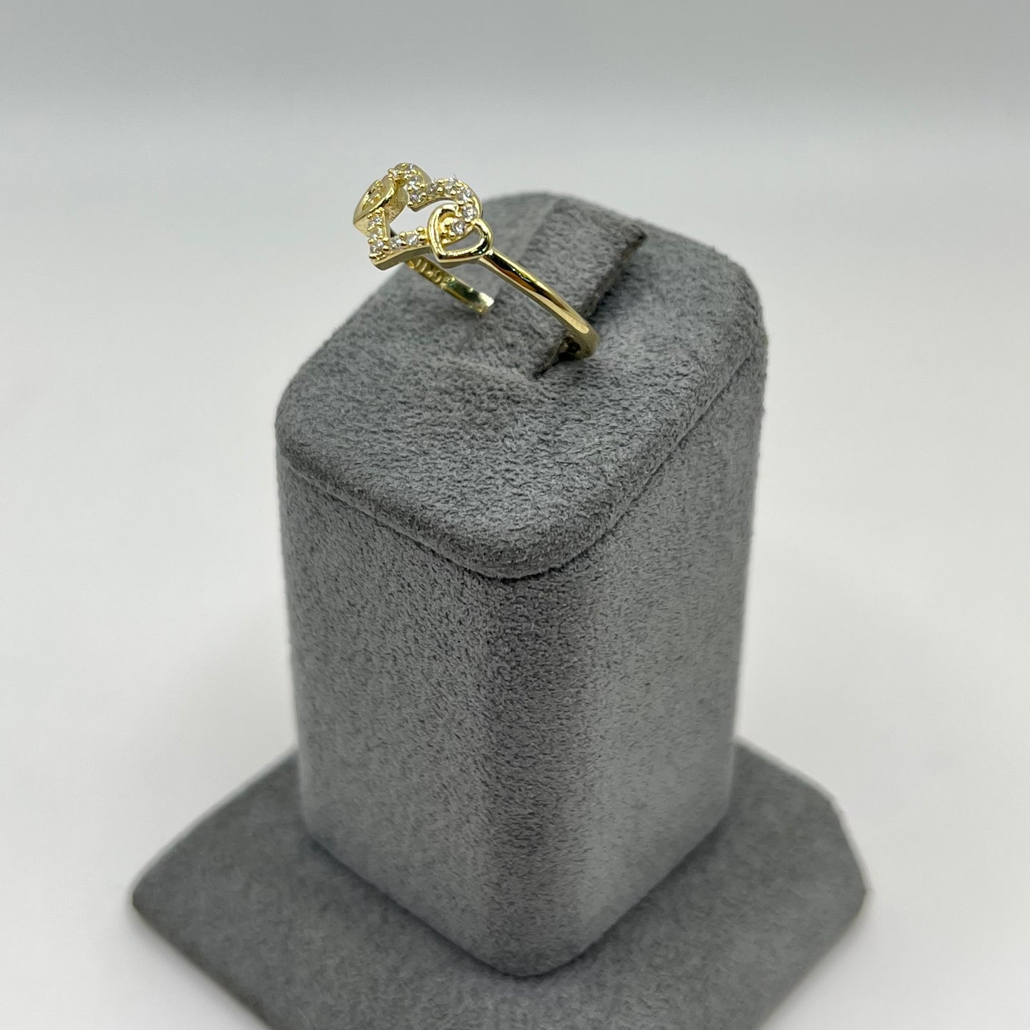 10k Gold Love, Locked Heart Ring