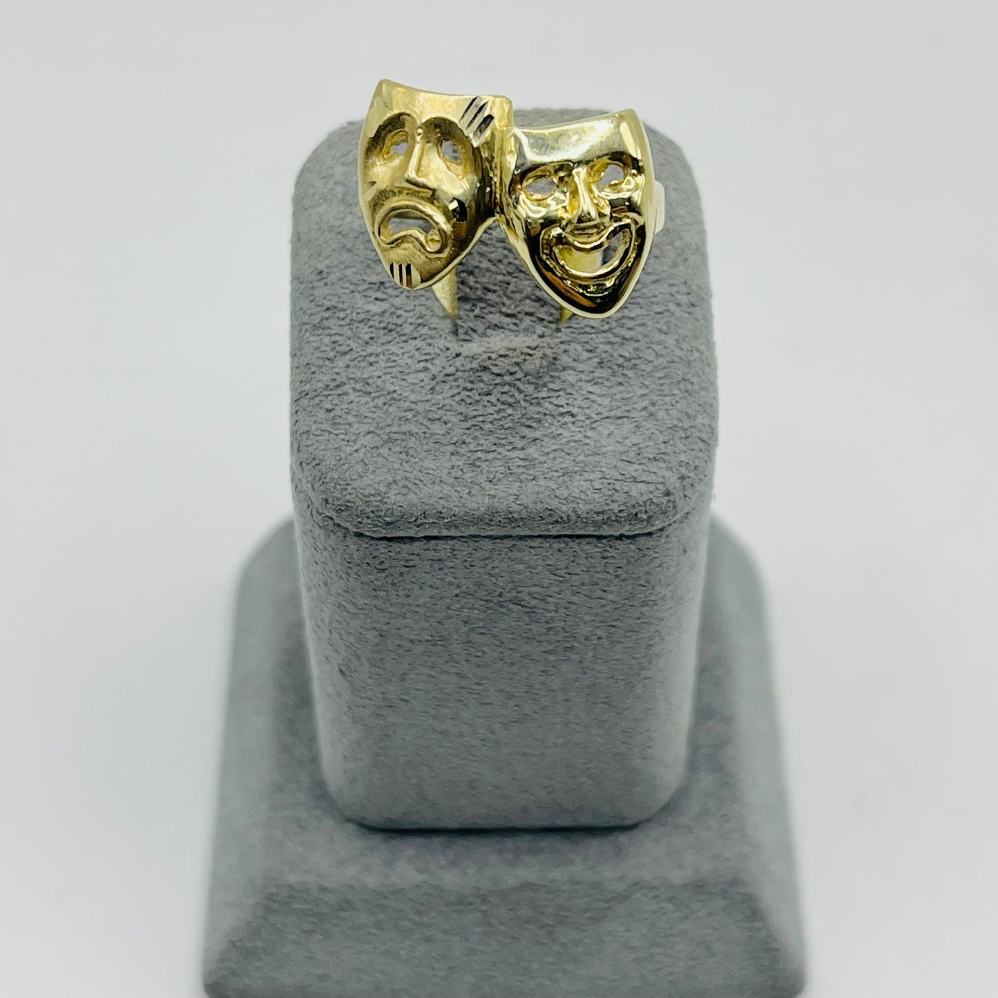 10K Gold Smile Now Cry Later Ring (MED)