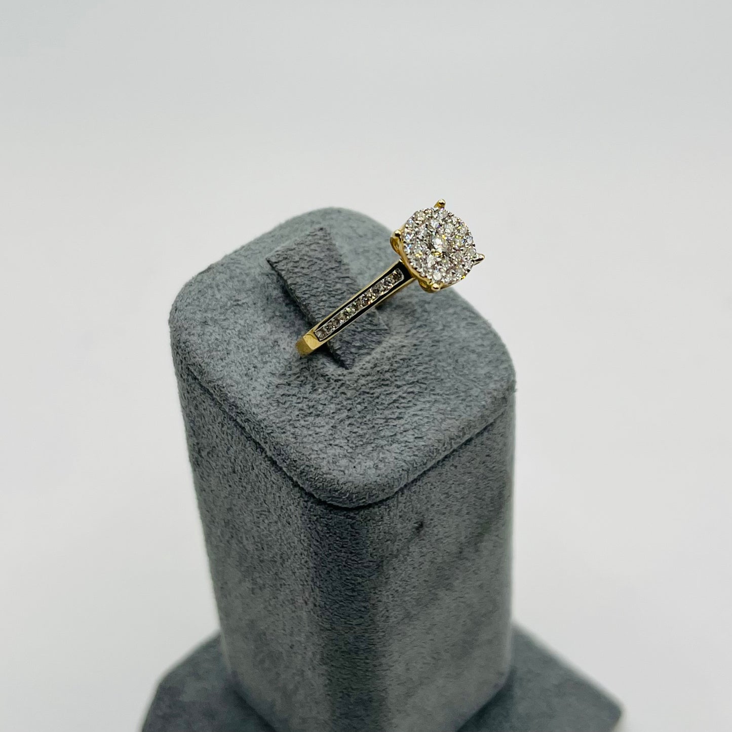 14k Gold Natural Diamond The Vow Ring
