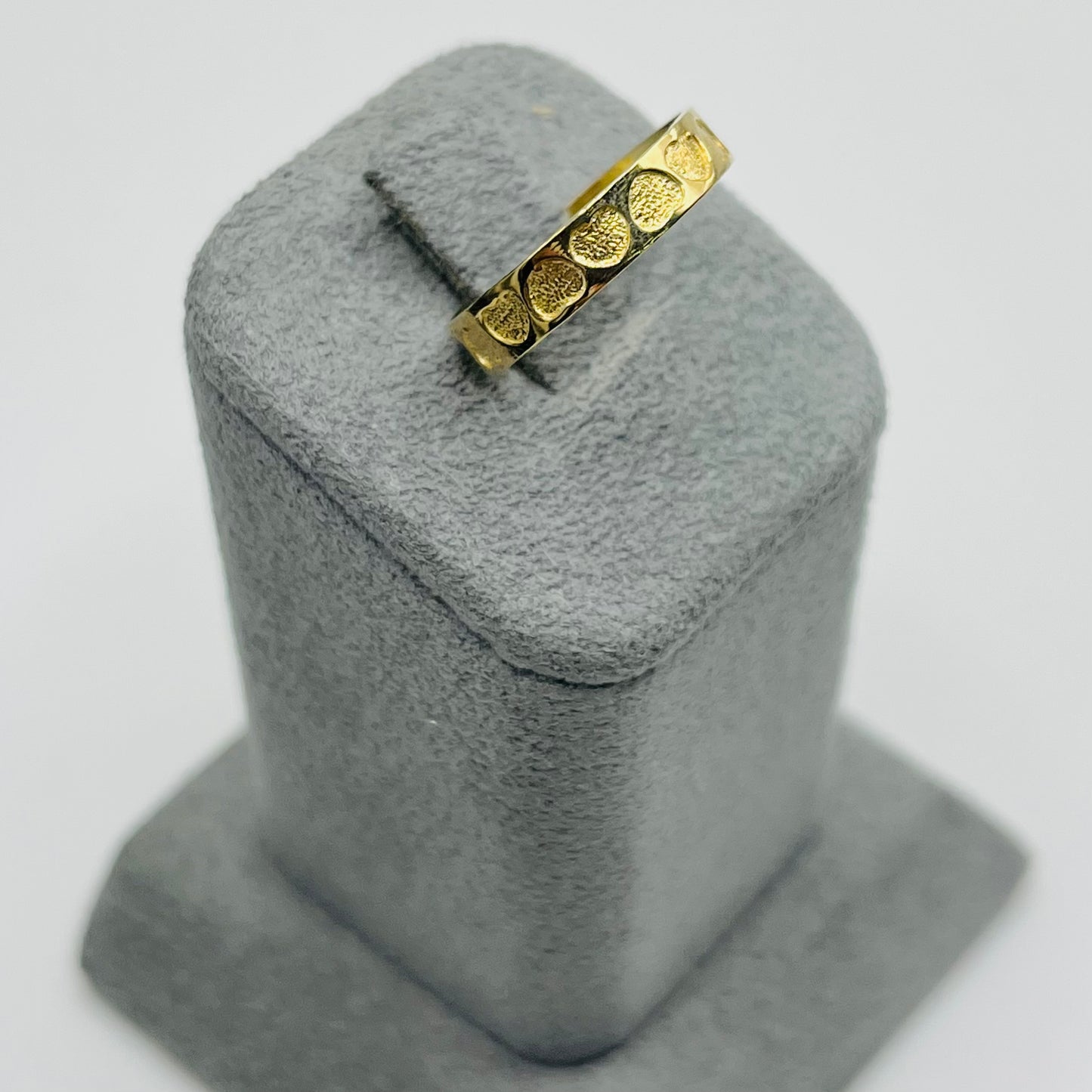 10k Gold Heart Toe Ring
