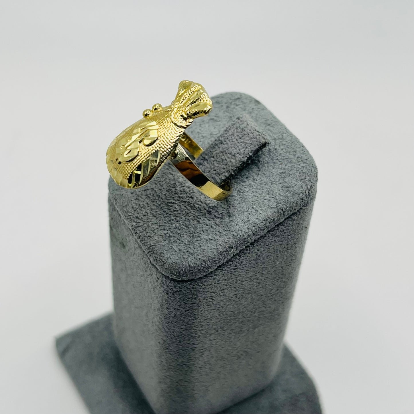 10K Gold Moneybag Ring (small)