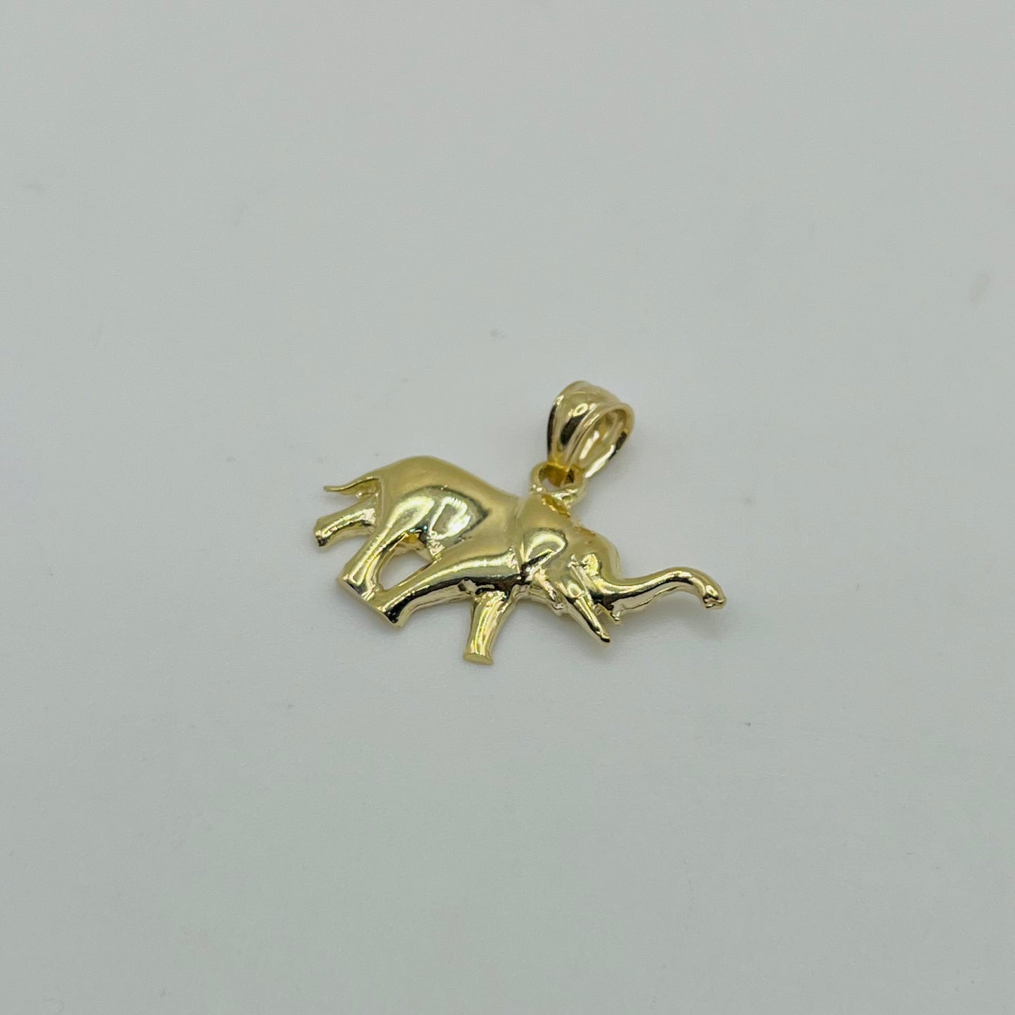 10k Gold Mini Elephant Charm