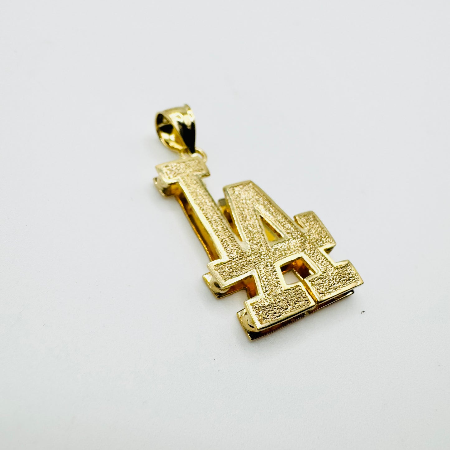 10K Gold LA Handcrafted Pendant