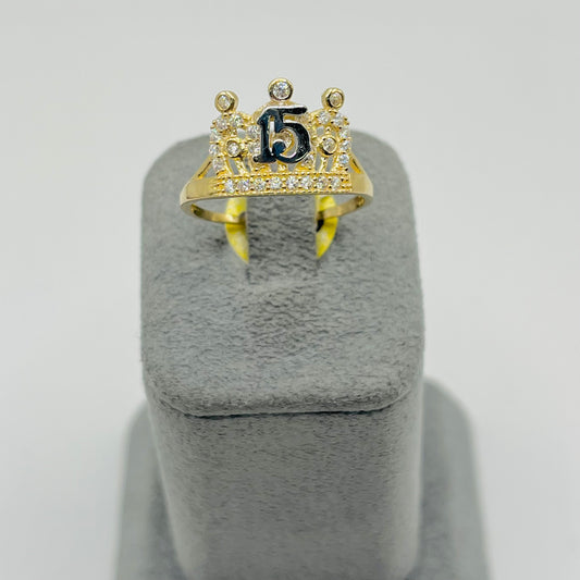 14k Gold Princess Quince Ring
