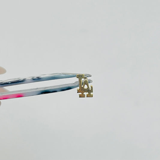 14K Gold LA Nose Ring