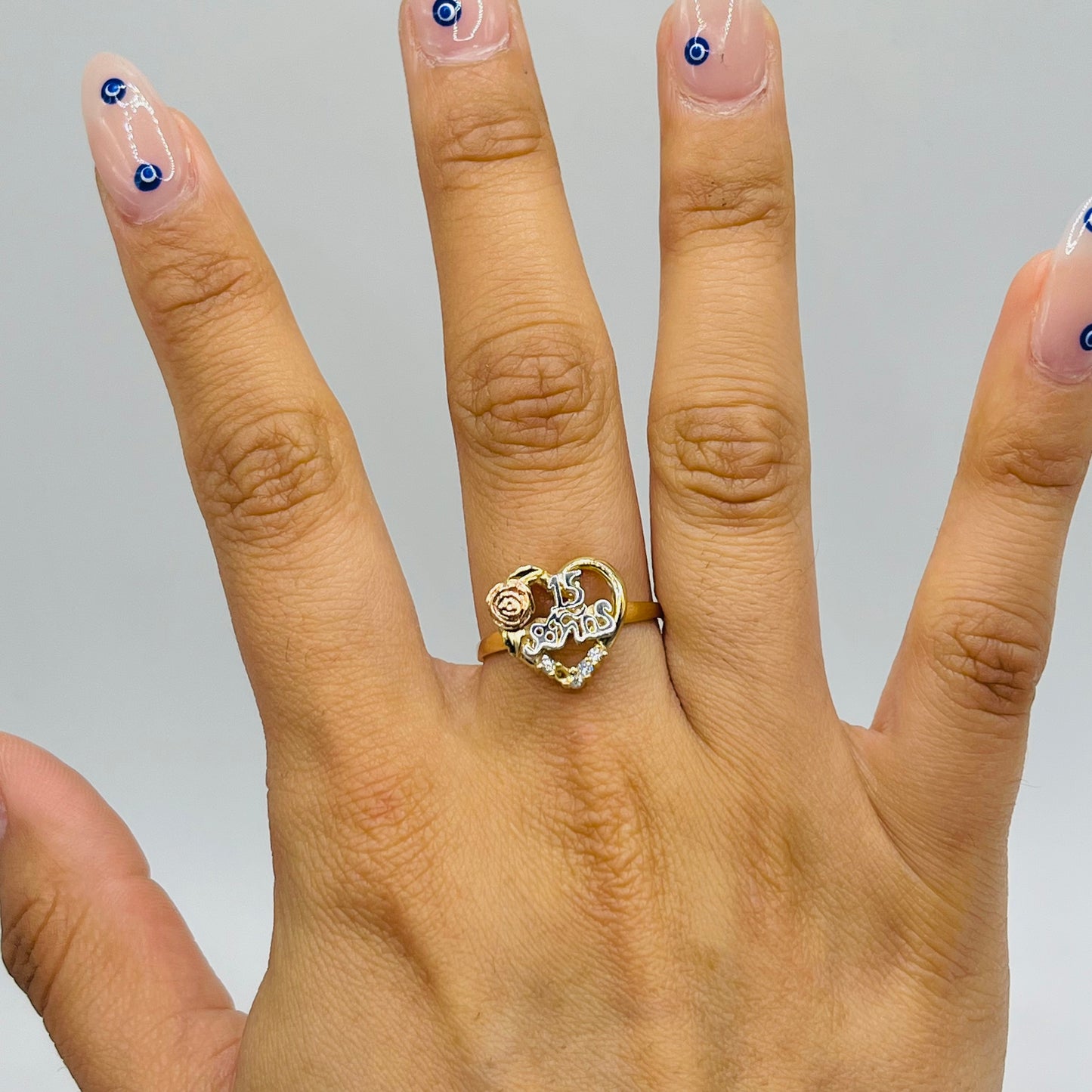 14k Gold Forever 15 Quince Ring