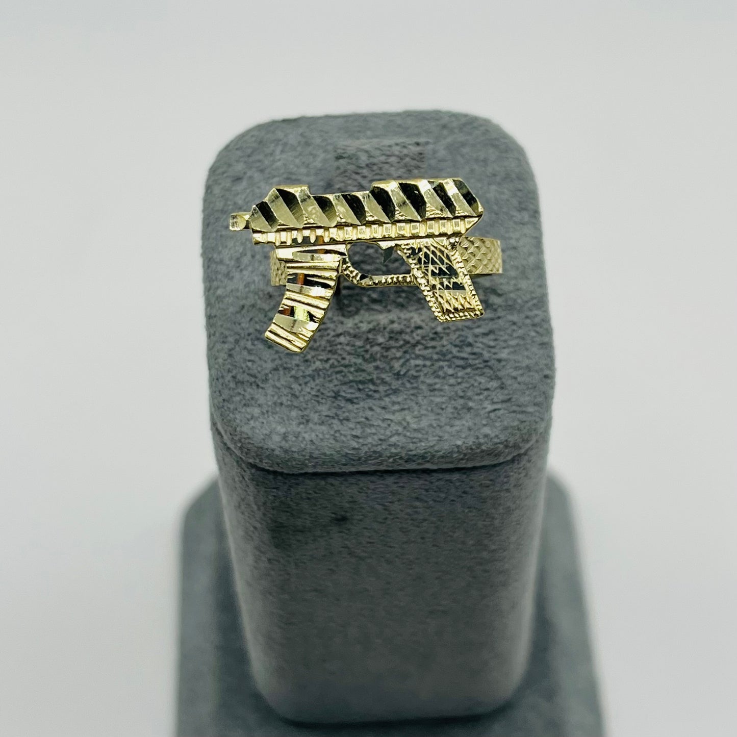 10K Gold Gun Ring (small)