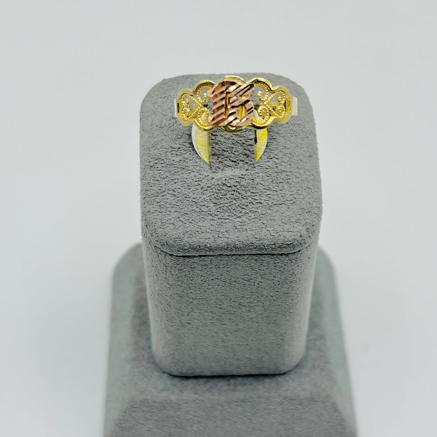 14k Gold Wrap Around Mini Quince Ring
