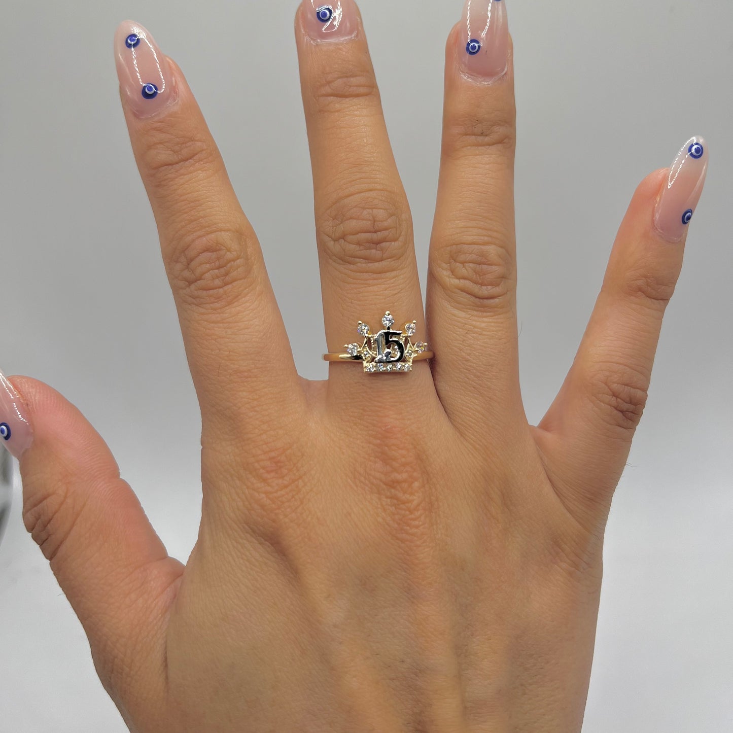 14k Gold Mini Princess Quince Ring