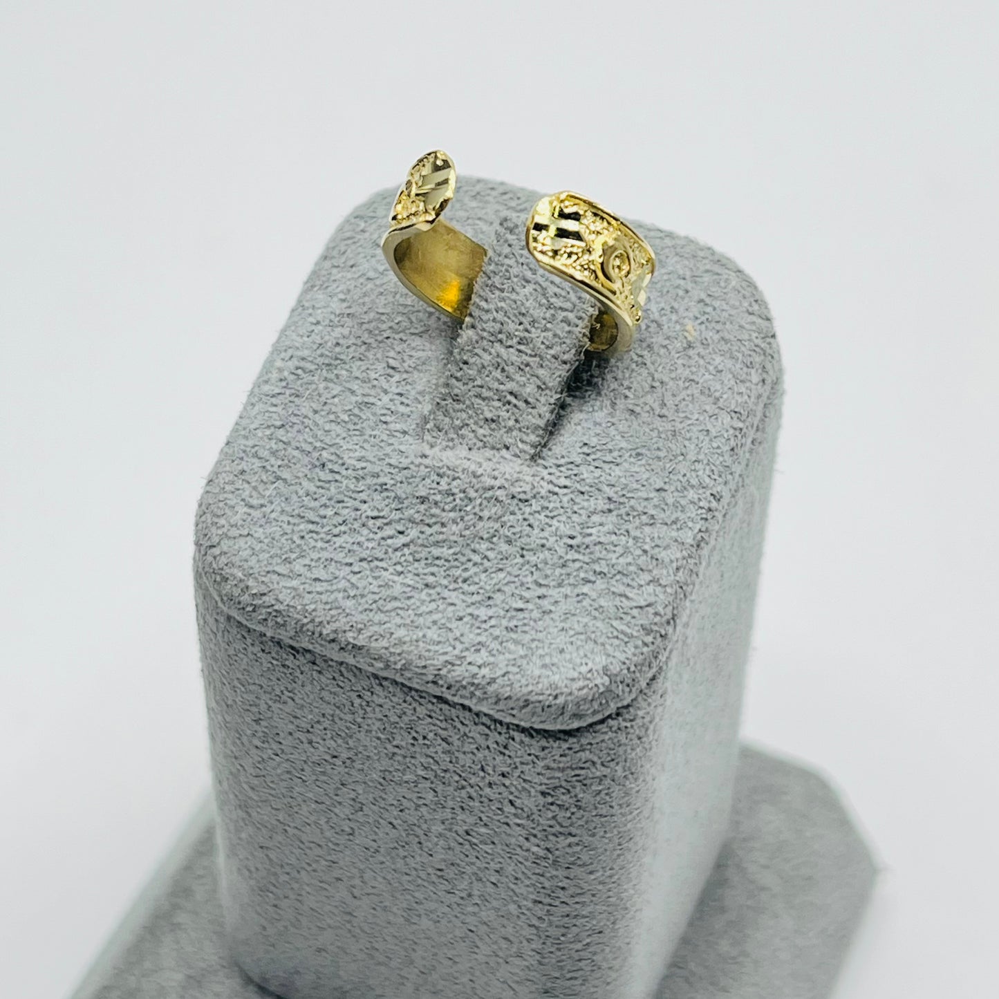 10k Gold Moon & Stars Toe Ring