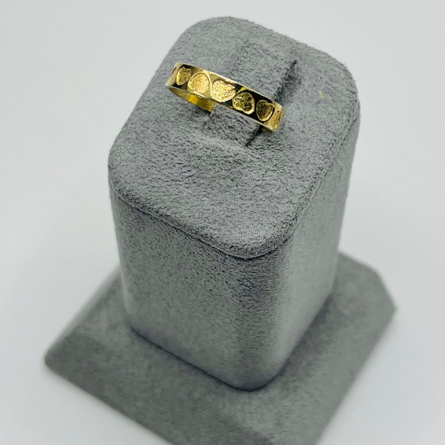 10k Gold Heart Toe Ring