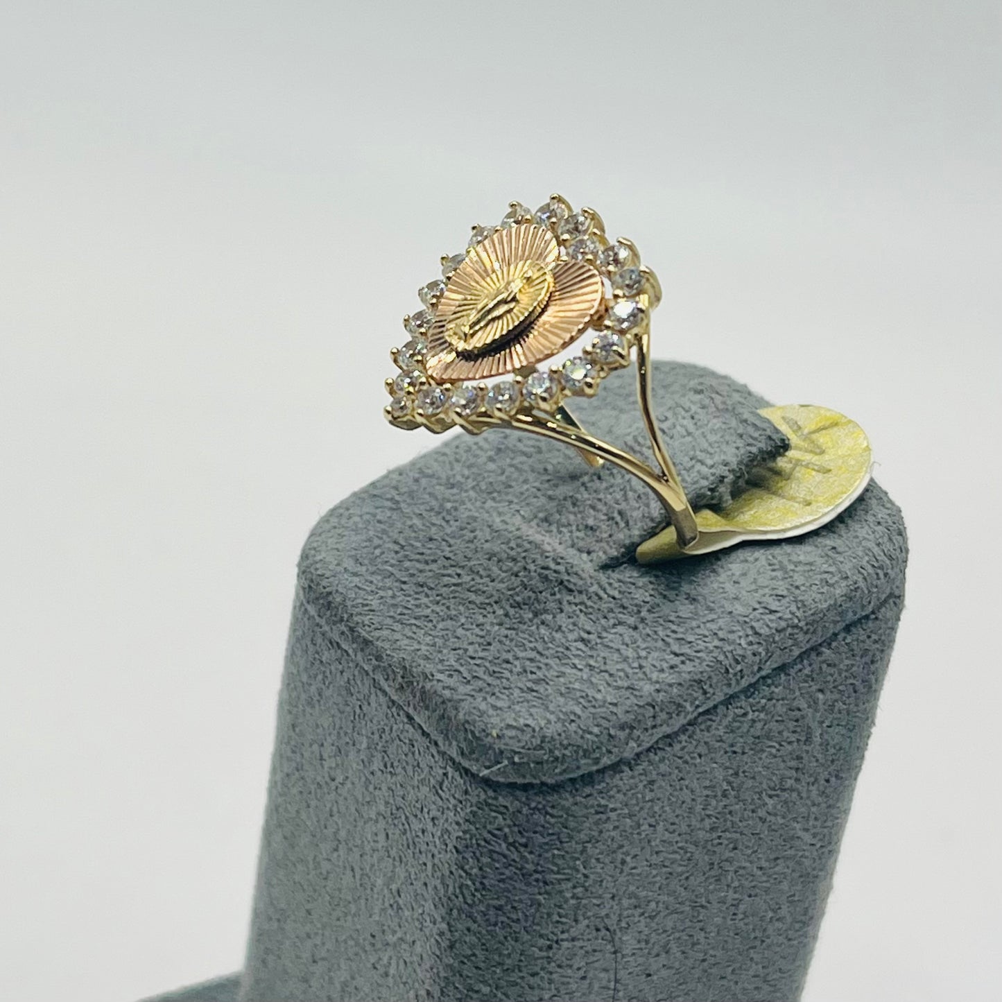 14k Gold “La Luz” Virgin Mary Ring