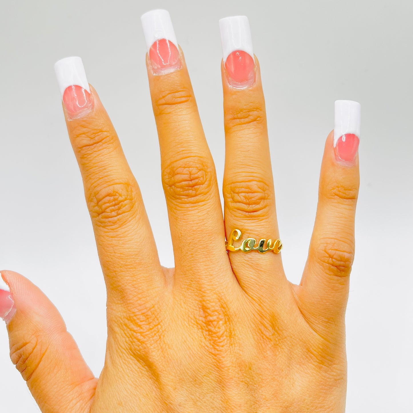 10K Gold LOVE Ring