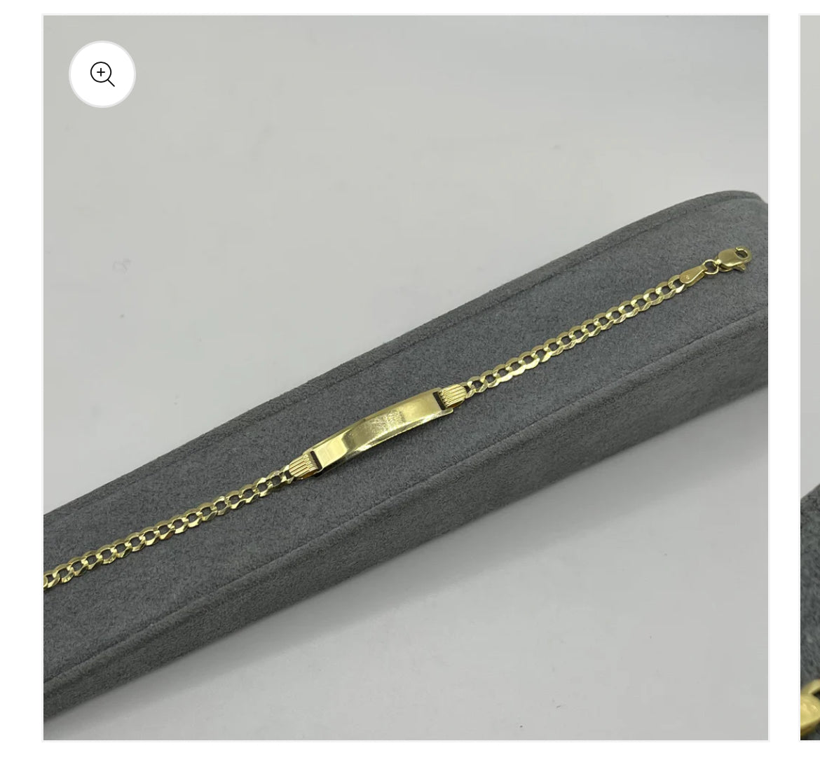 Custom - 14k Gold Solid Cuban 3.7mm ID Bracelet 7.5