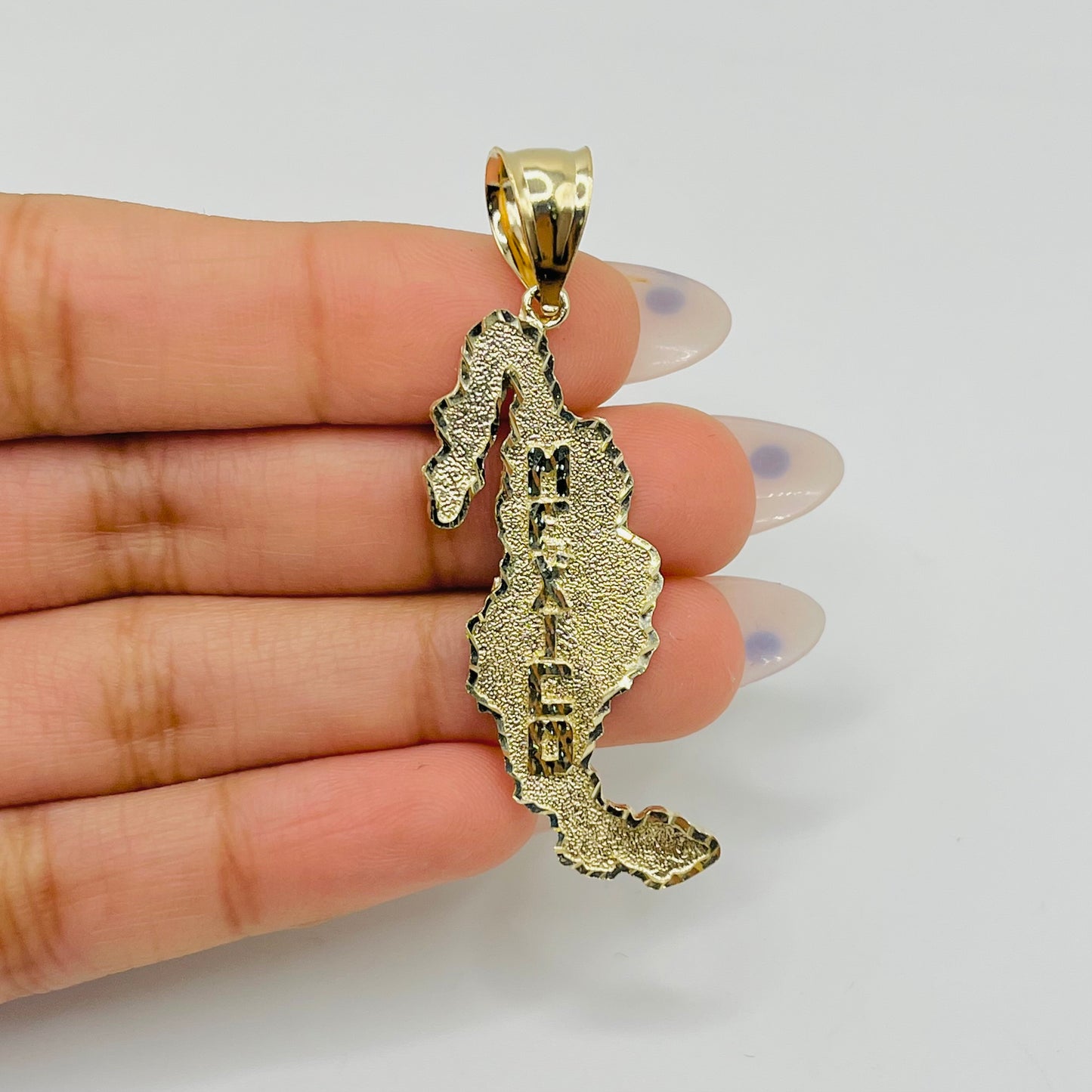 10k Gold México Charm