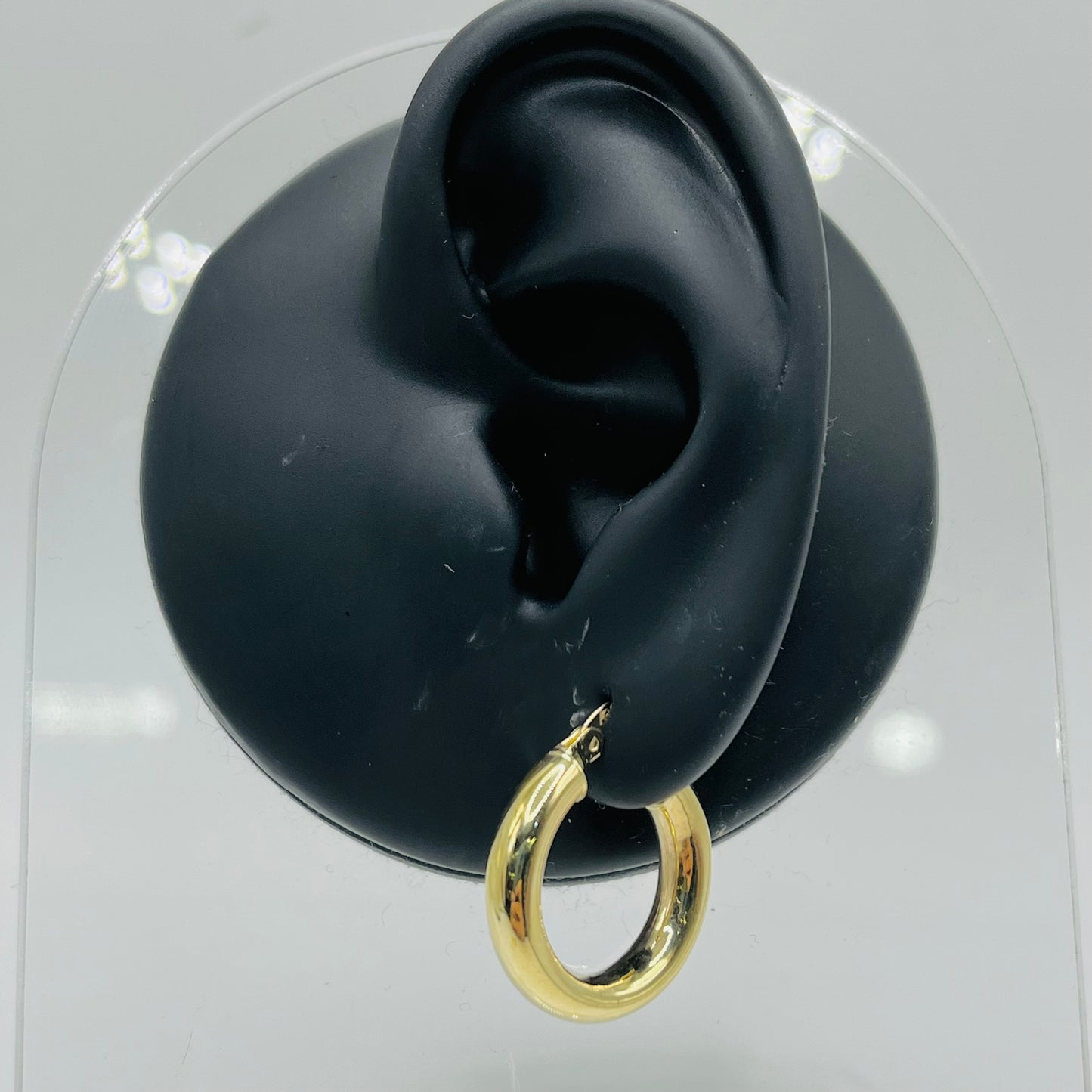 14k Classic Gold Mini Hoops (20mm)
