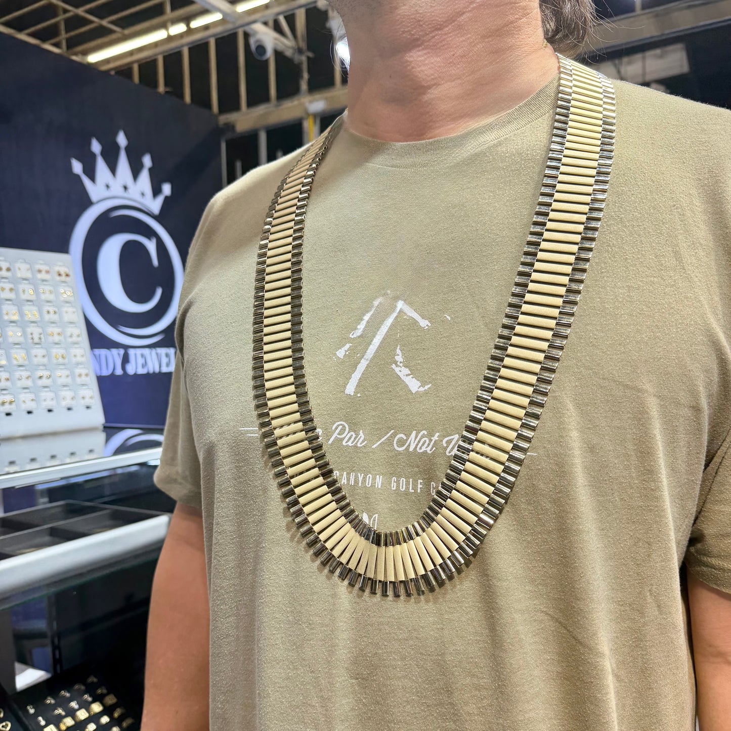 10k Gold 36mm Rx Chain 40”
