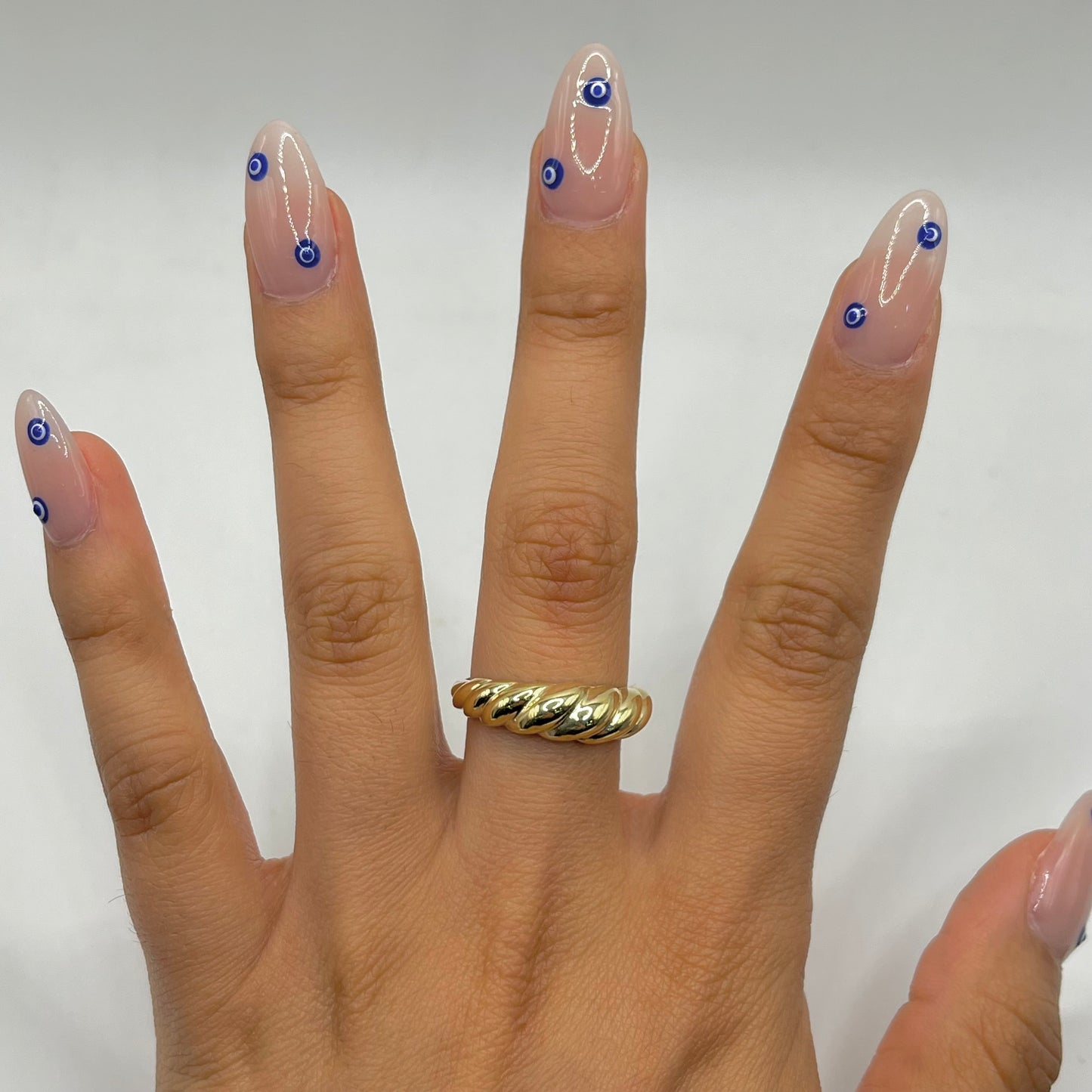 10k Gold Croissant Ring