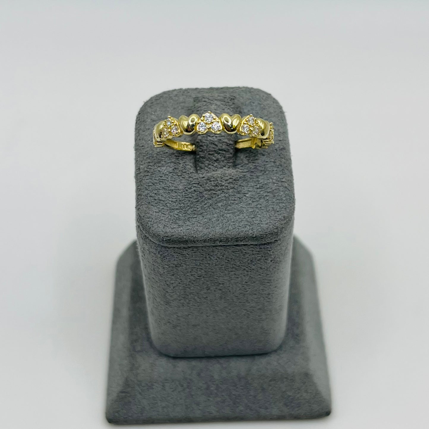 10k Gold SweetHeart Stacker Ring