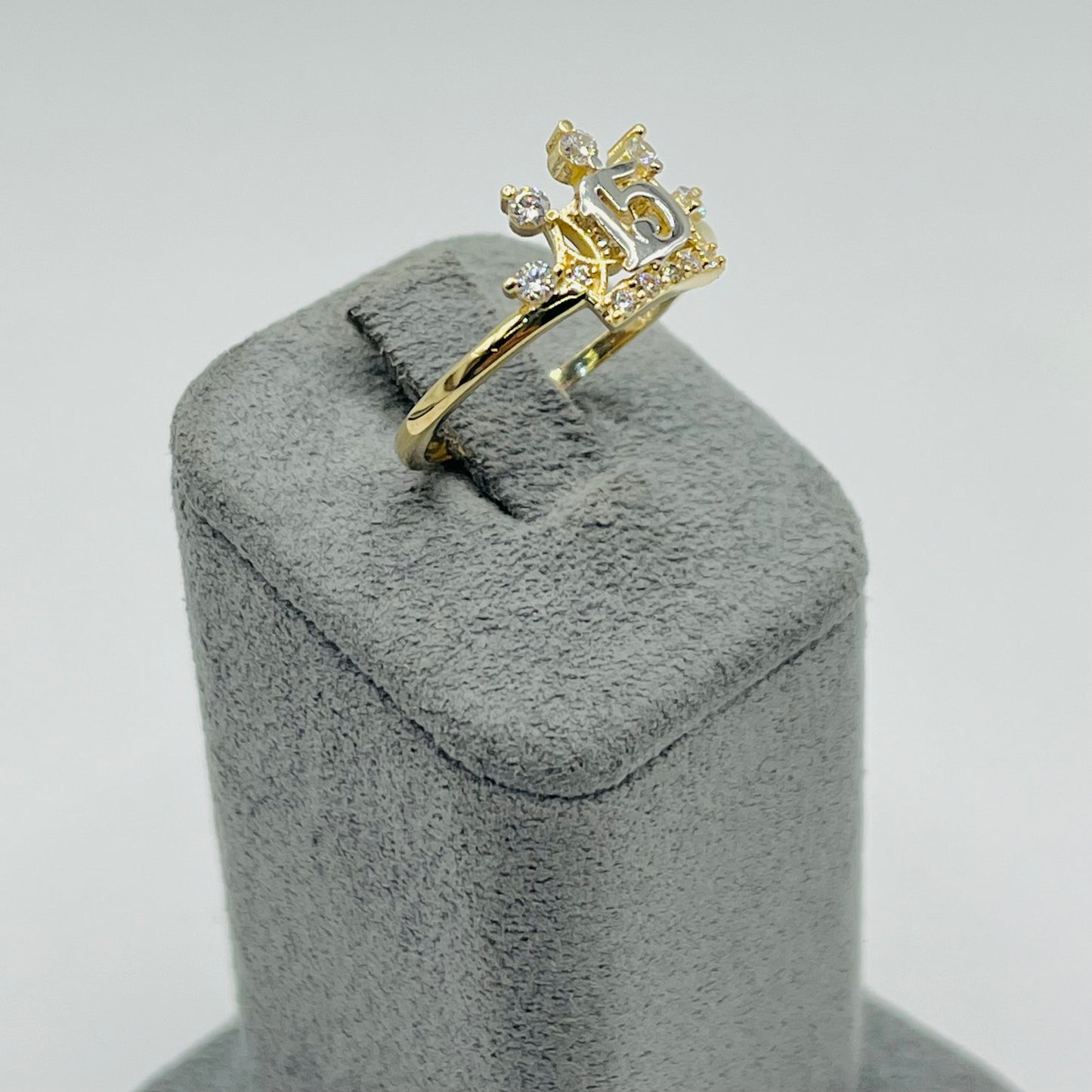 14k Gold Mini Princess Quince Ring