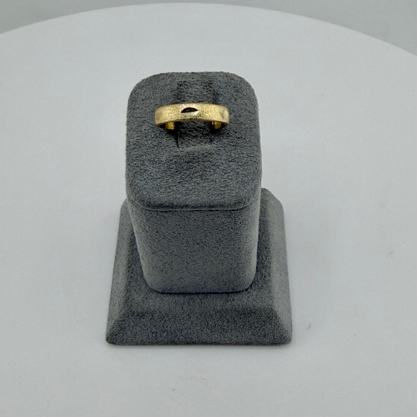 10k Gold Matte Toe Ring