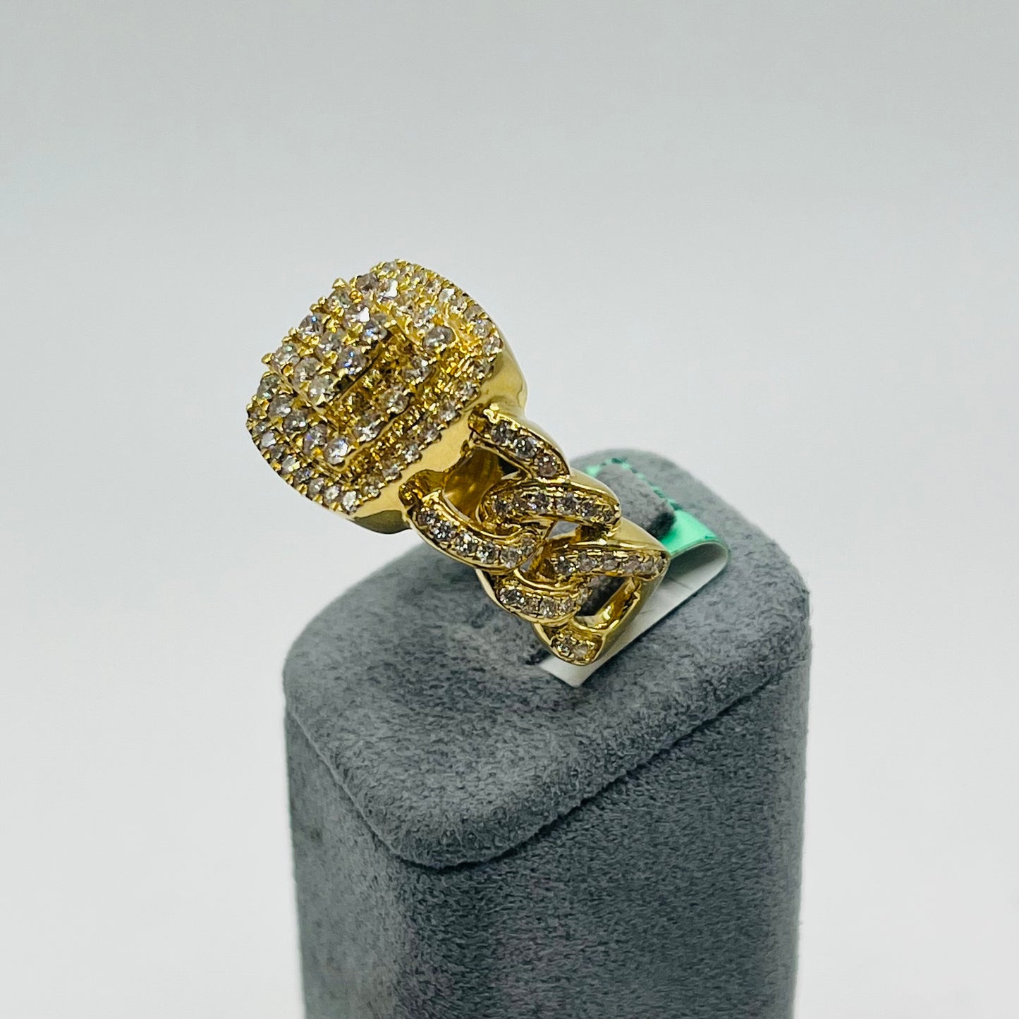 14k Gold Natural Diamond Gravitas Ring