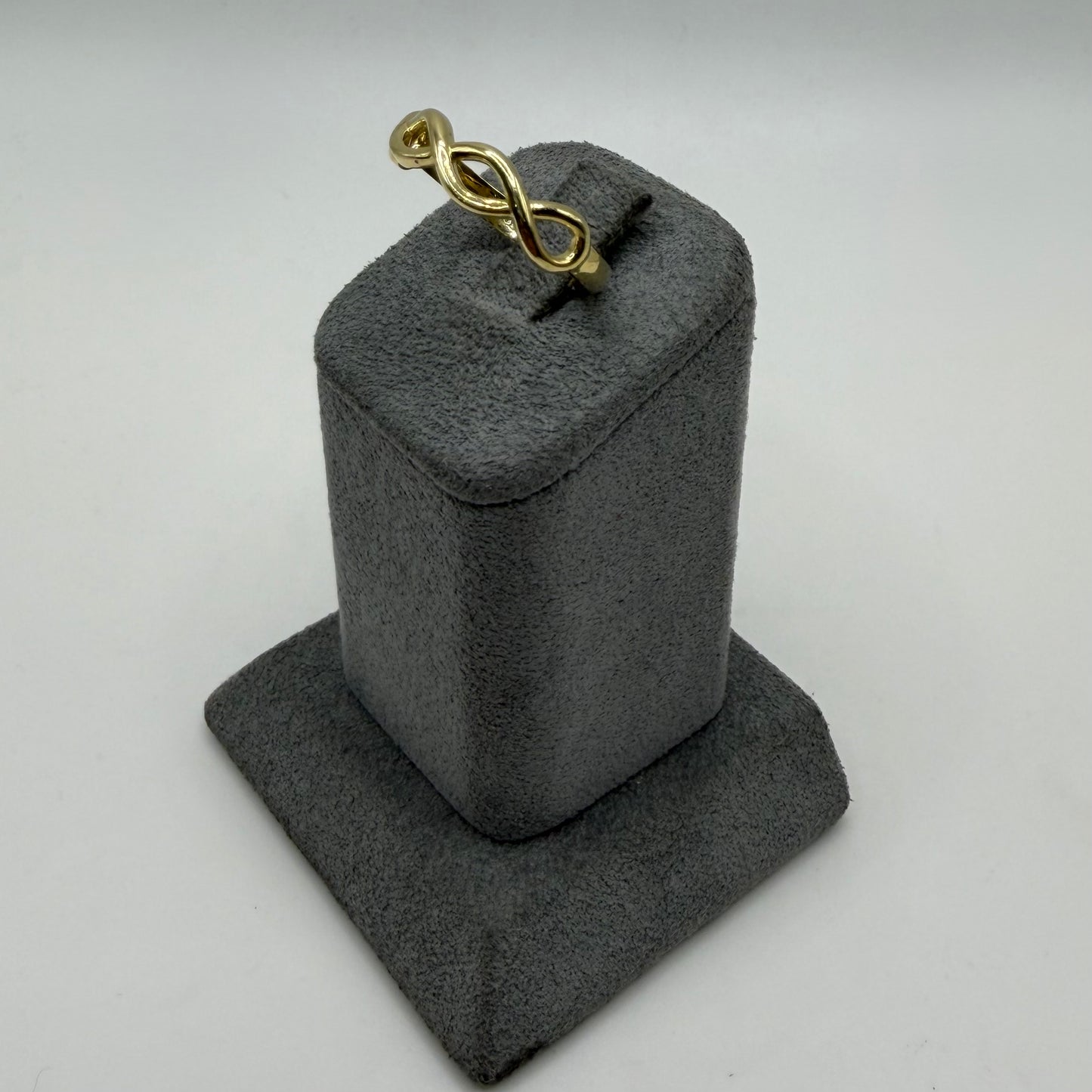 10k Gold Double Infinity Ring