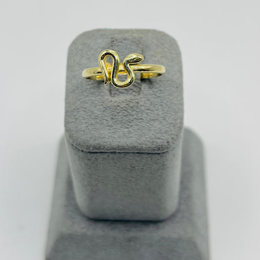 10k Gold Mini Snake Ring