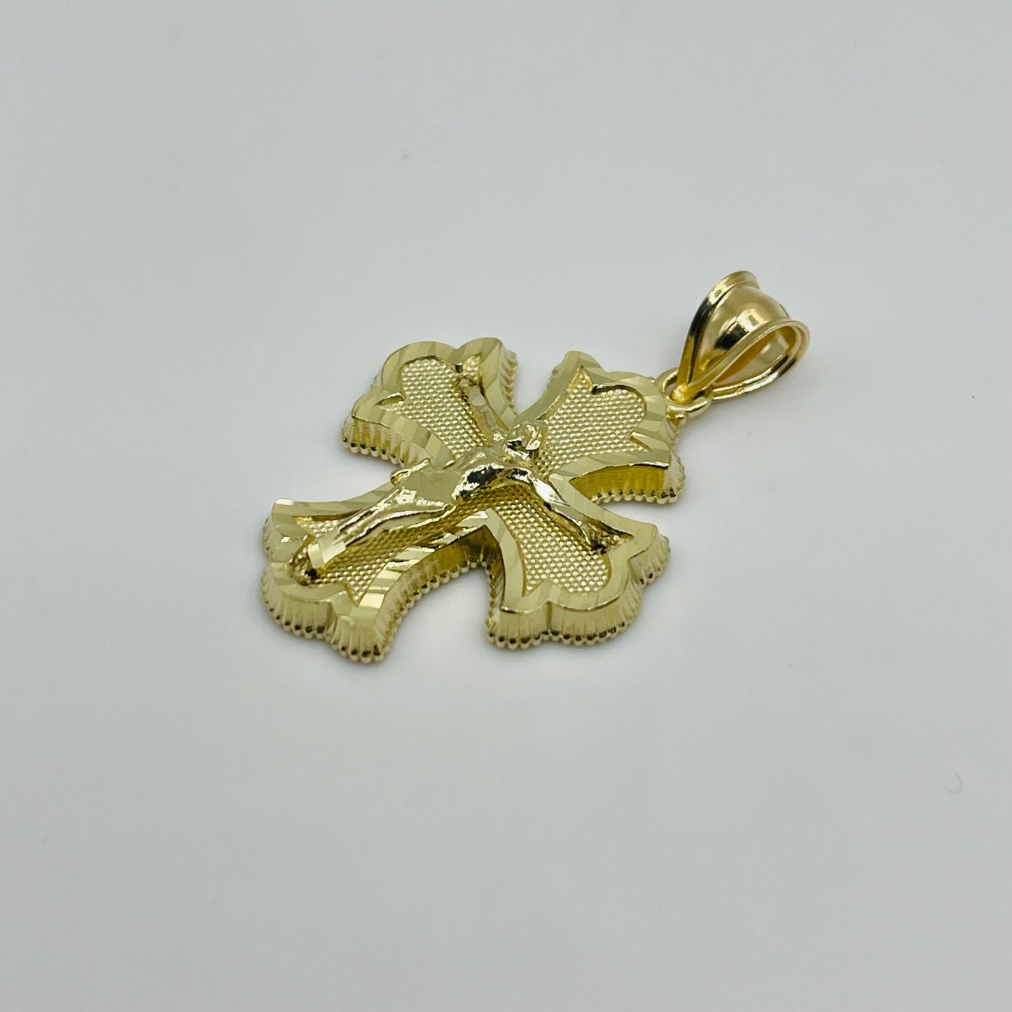 10k Gold Calvary Cross Charm Small