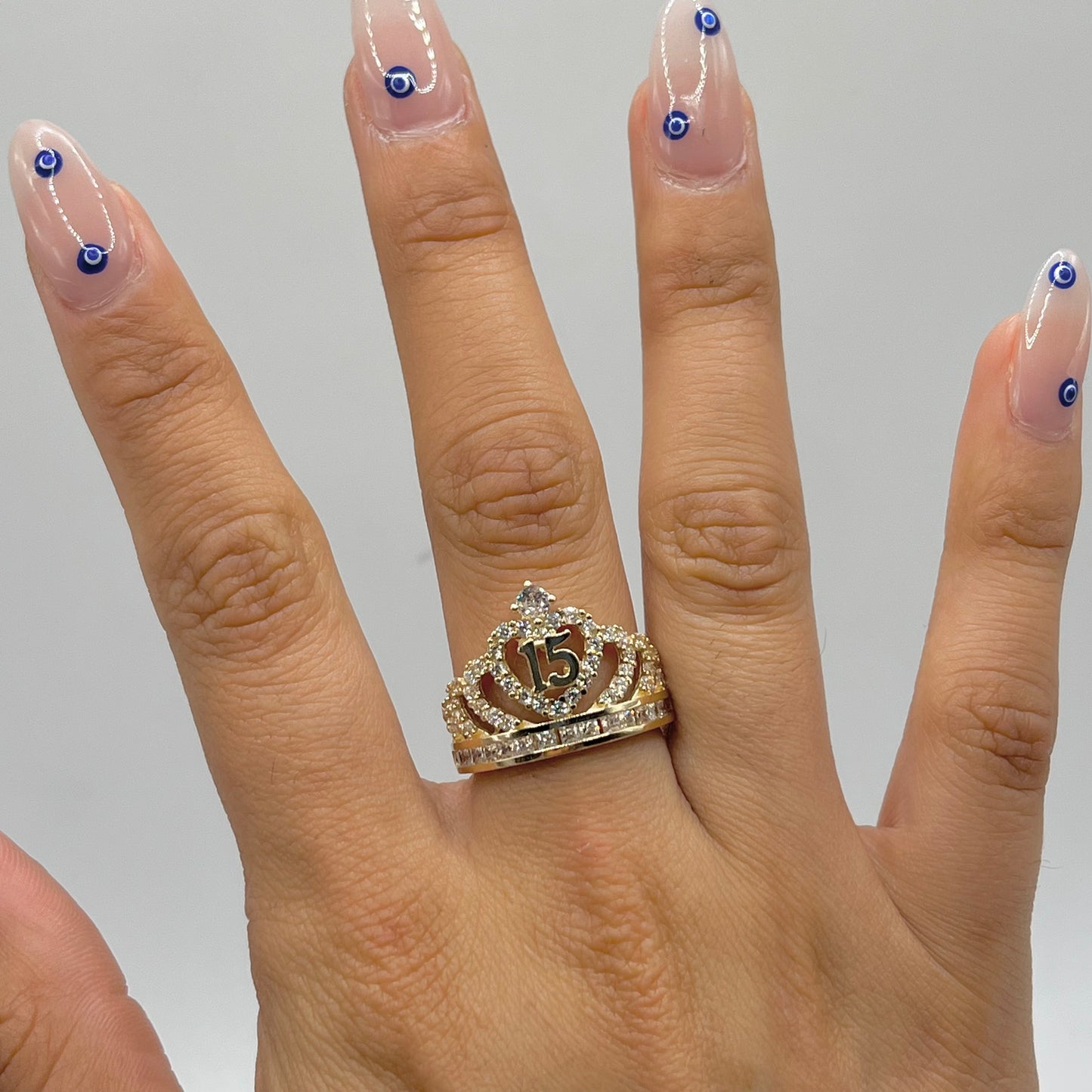 14K Gold La Princesa Quince Ring