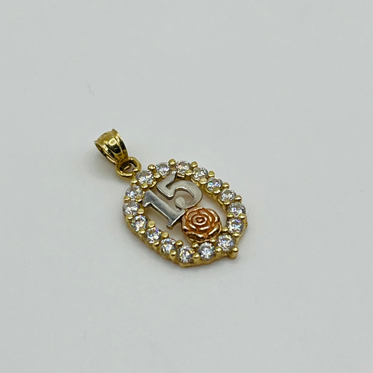 14k Gold Enchanted Quince Charm