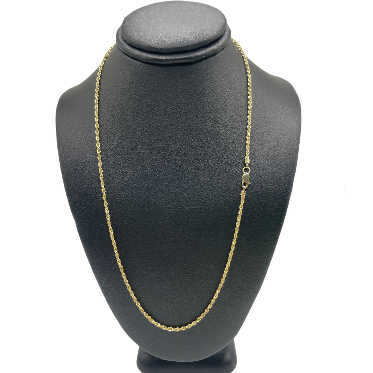 14K Gold Hollow Rope Chain 2.0mm