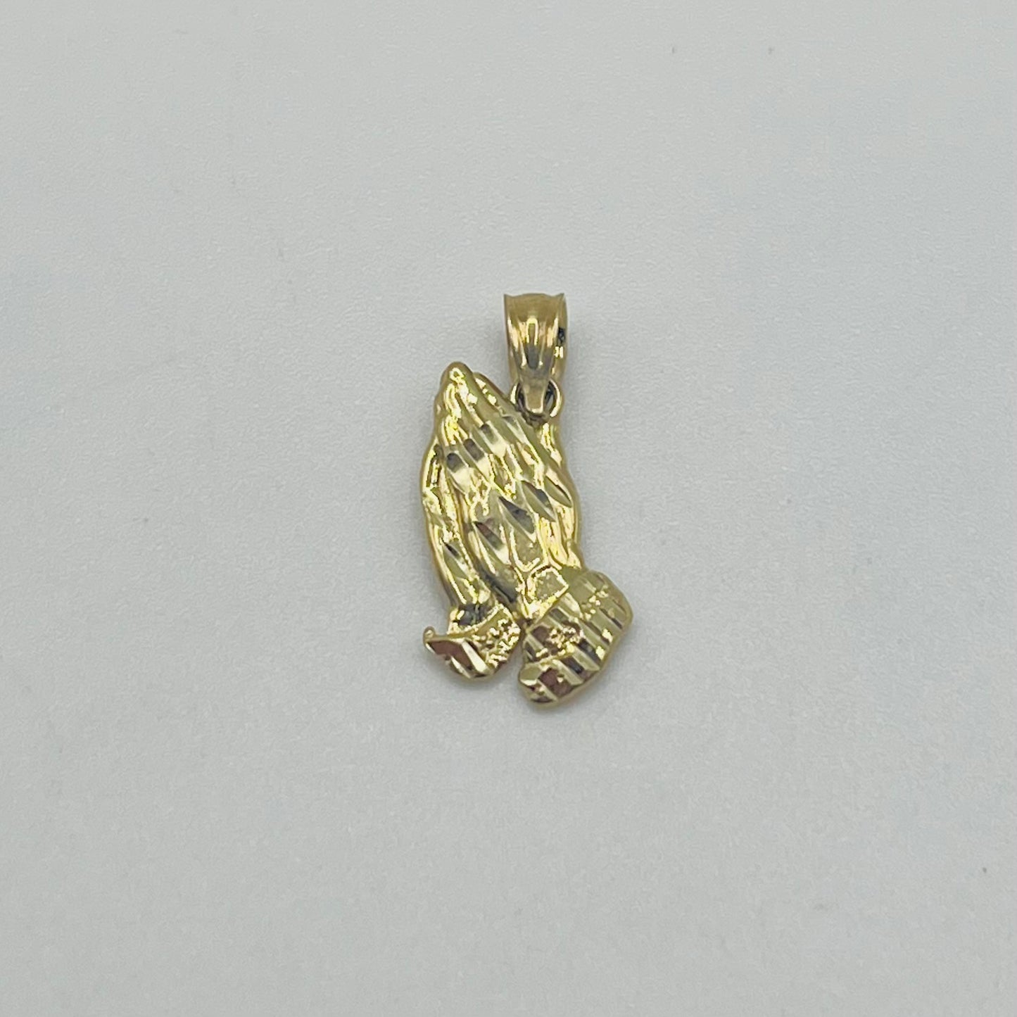 10k Gold Mini Praying Hands Charm