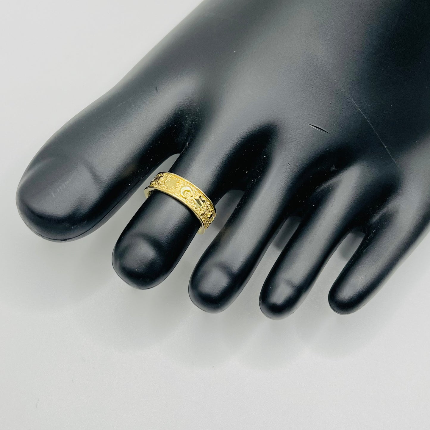 10k Gold Moon & Stars Toe Ring