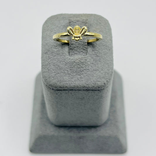 10k Gold Bee Ring