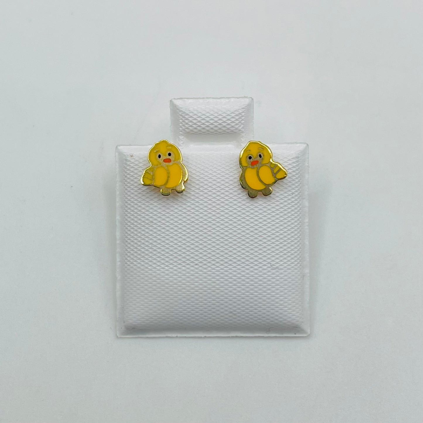 10k Gold Duck Earrings (Screwback)