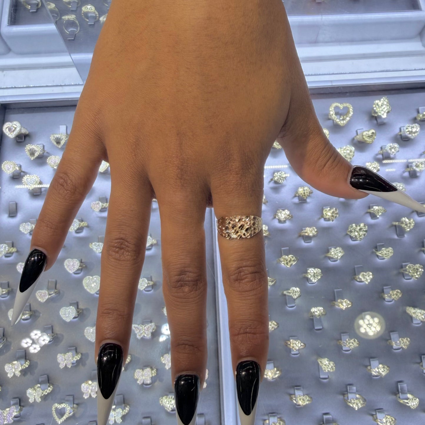 10K Gold Classic Nugget Ring (10mm)