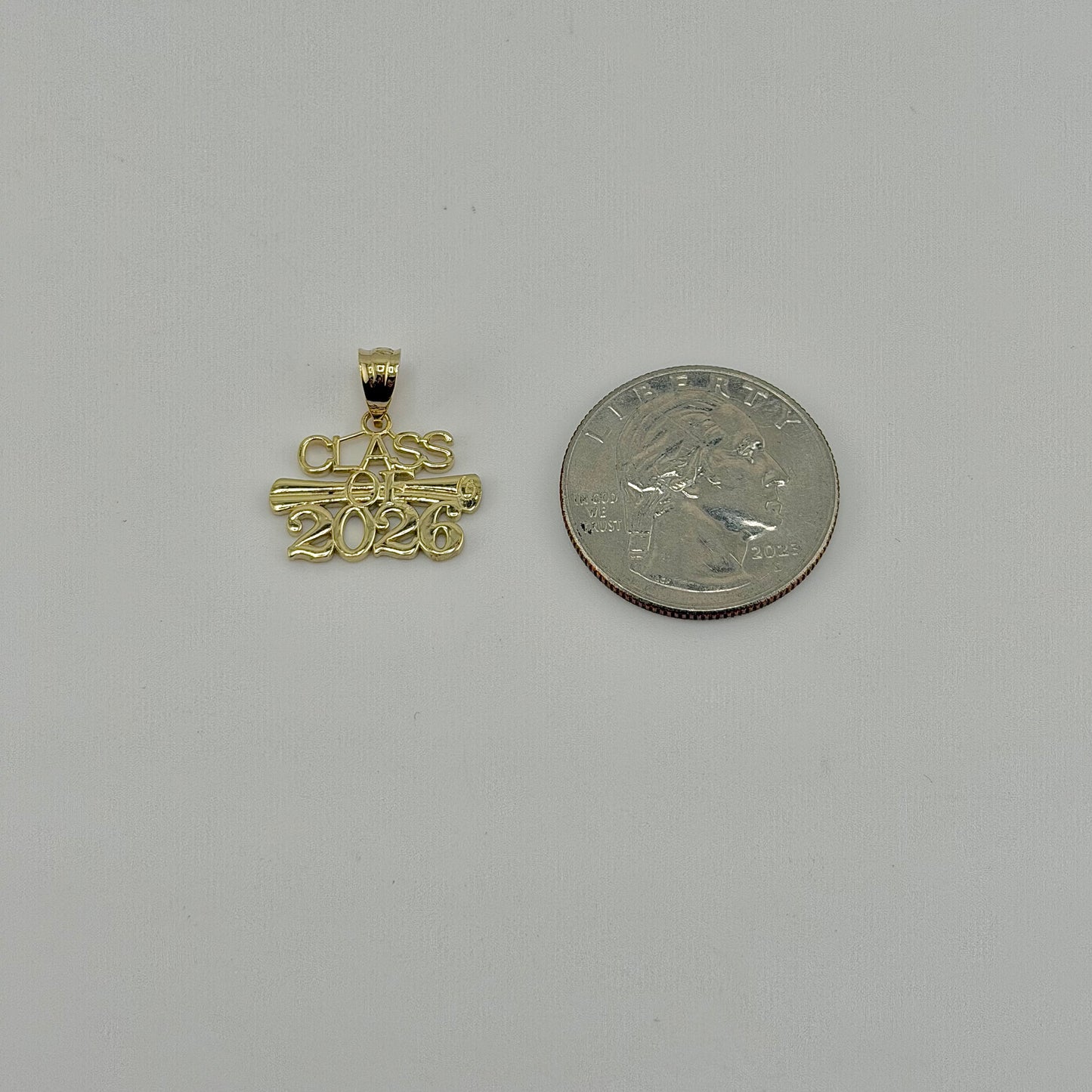 10k Gold Class of 2026 Charm