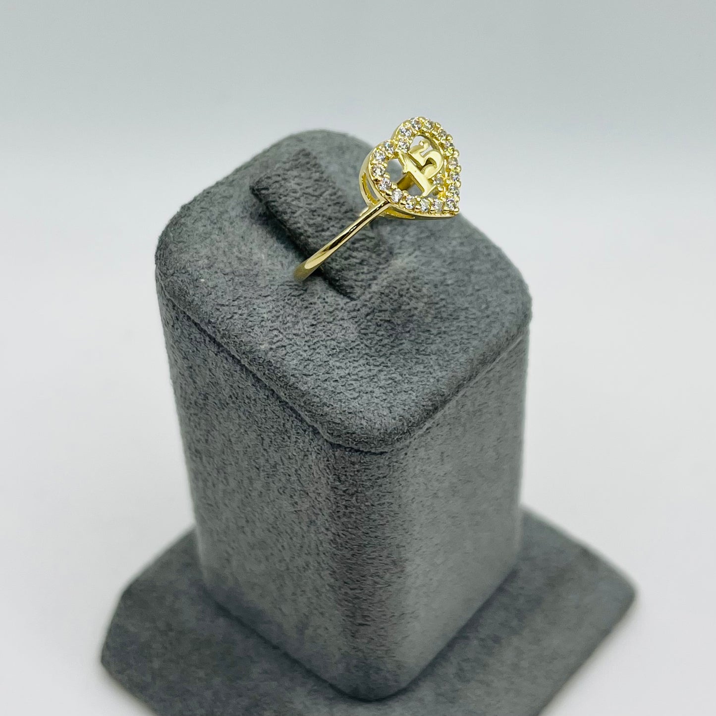 10k Gold Dulce Promesa Quince Ring