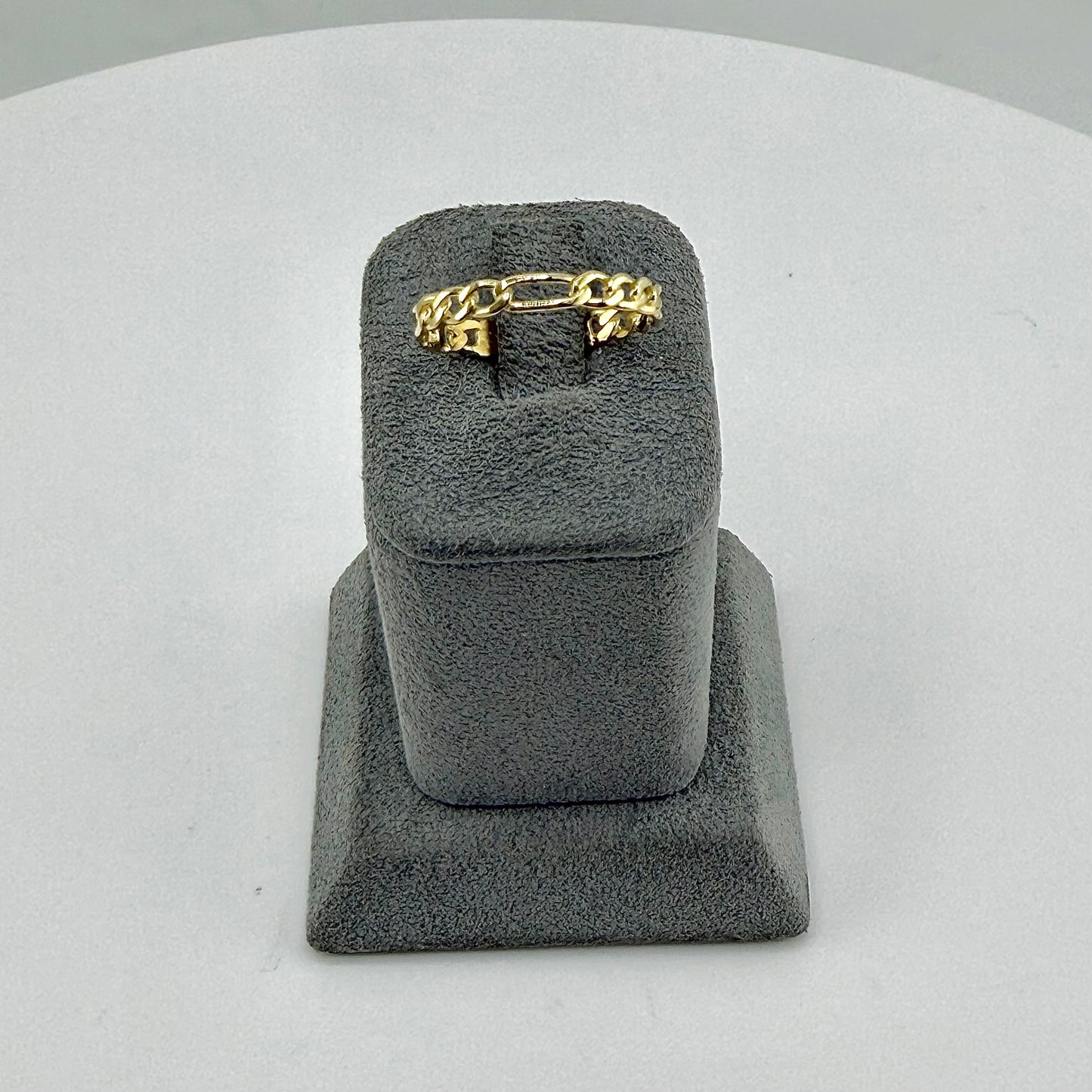10k Gold Fígaro Ring 3mm