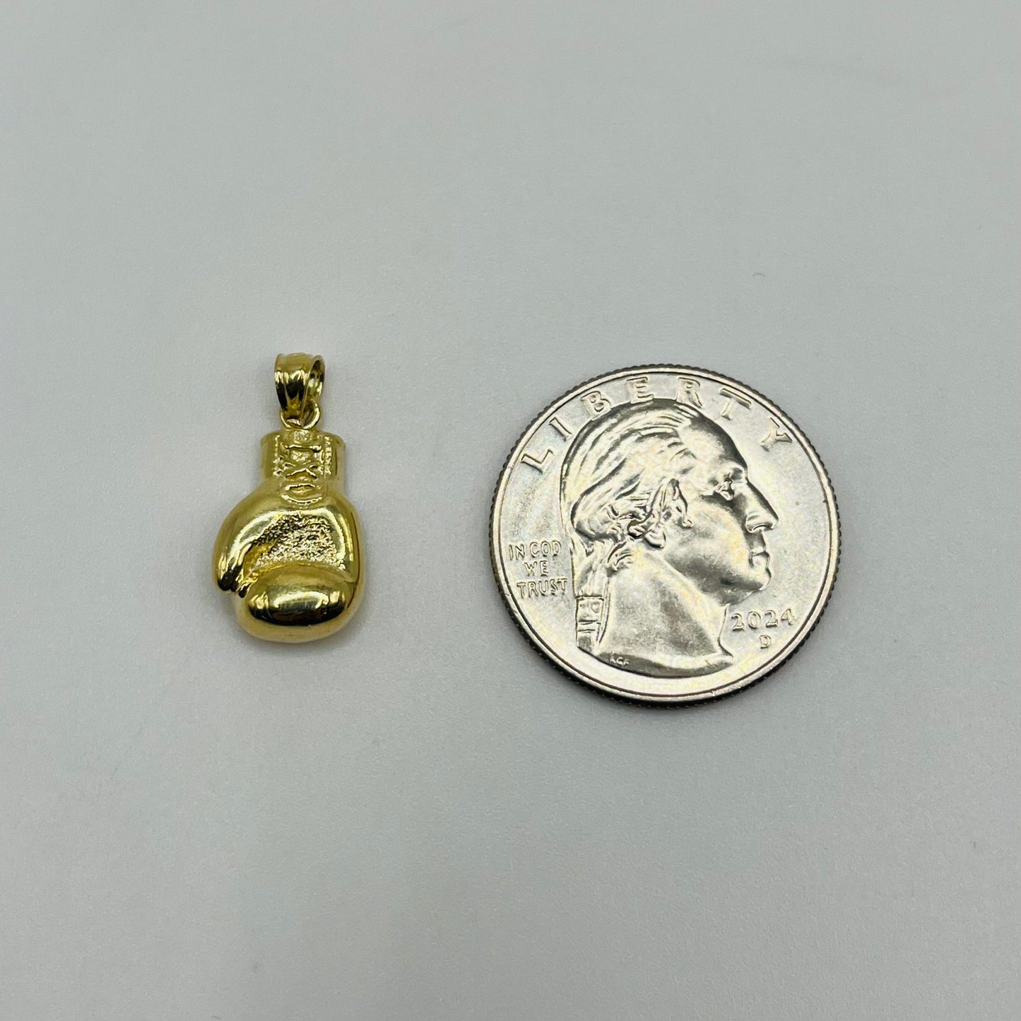 10k Gold Boxing Glove Charm