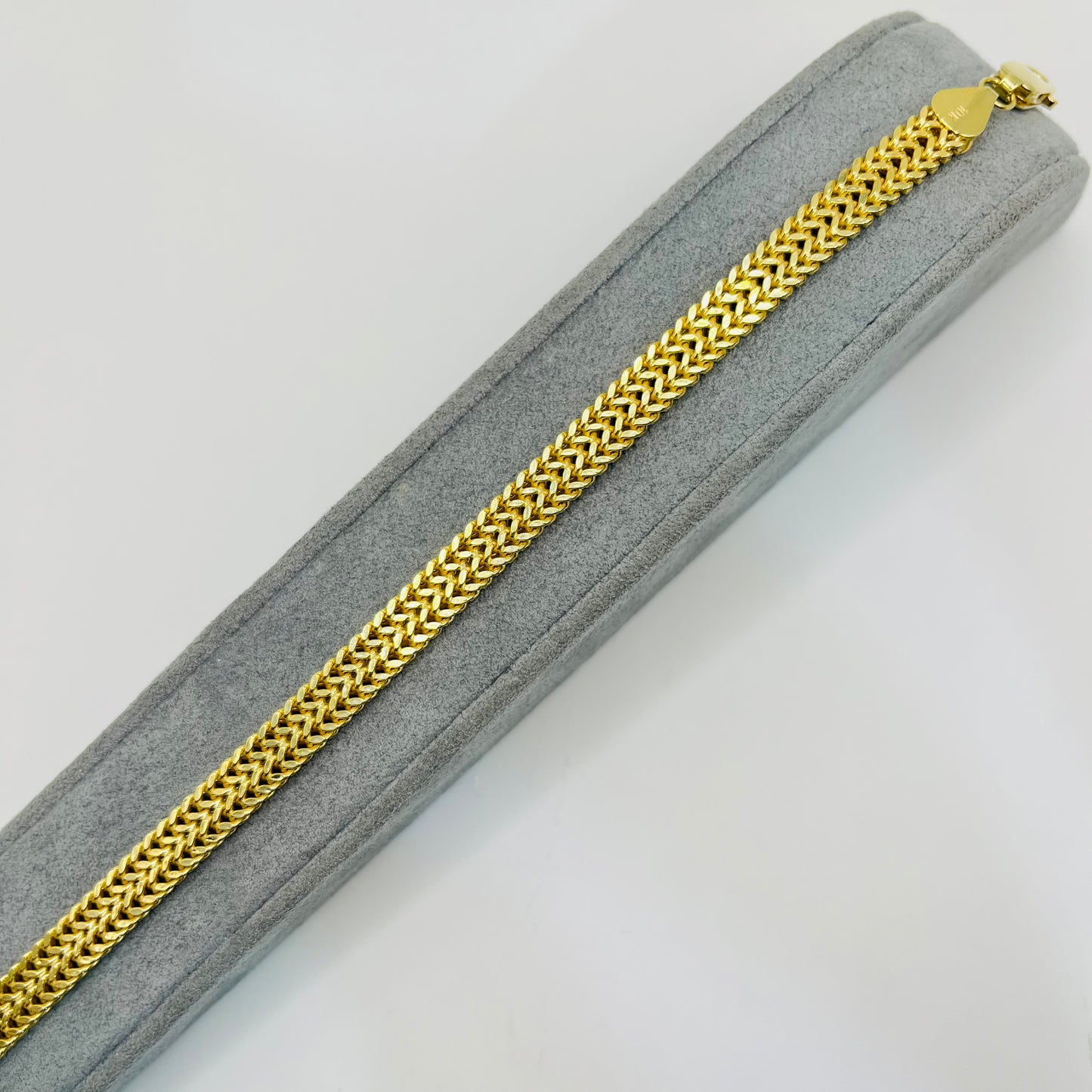 10K Gold 6.5mm Double Franco Bracelet