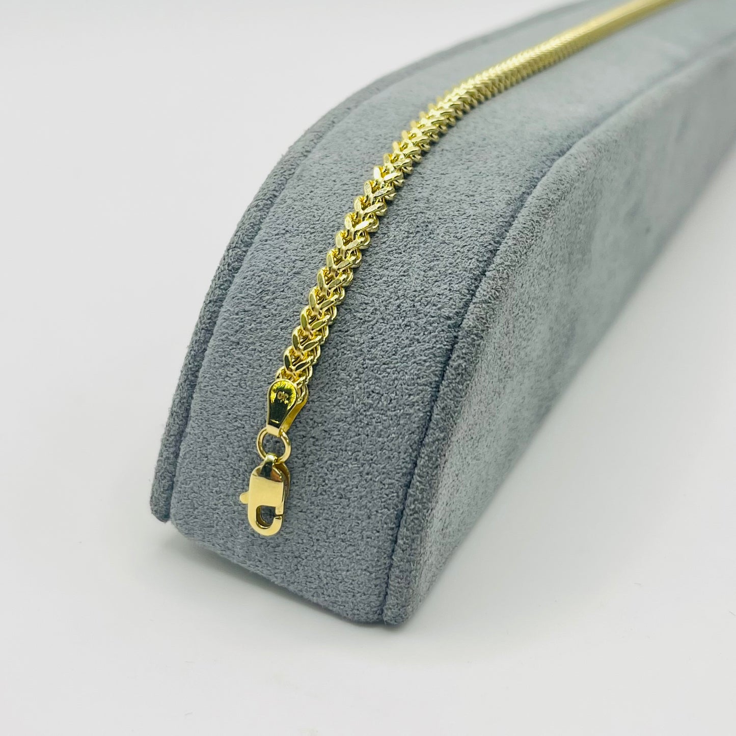 14k Gold 3.2mm Franco Bracelet