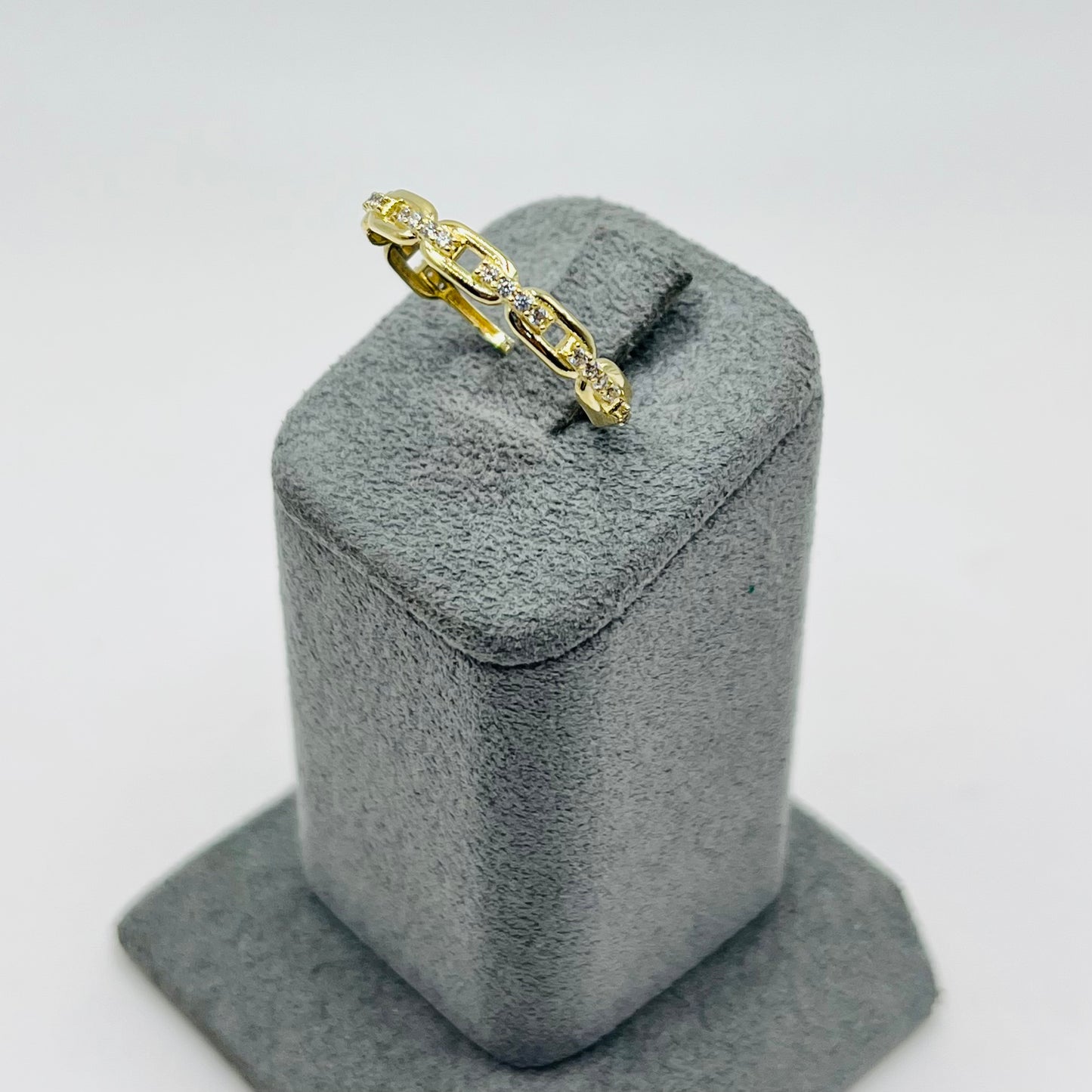 10k Gold Cz Design Ring