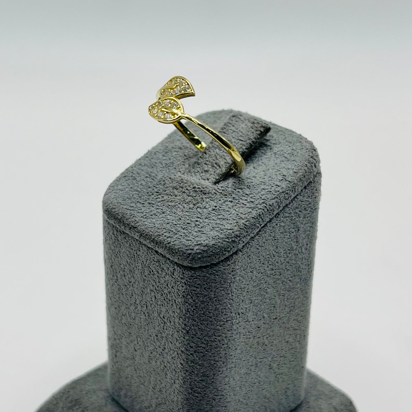 10k Gold Garden Cz Ring