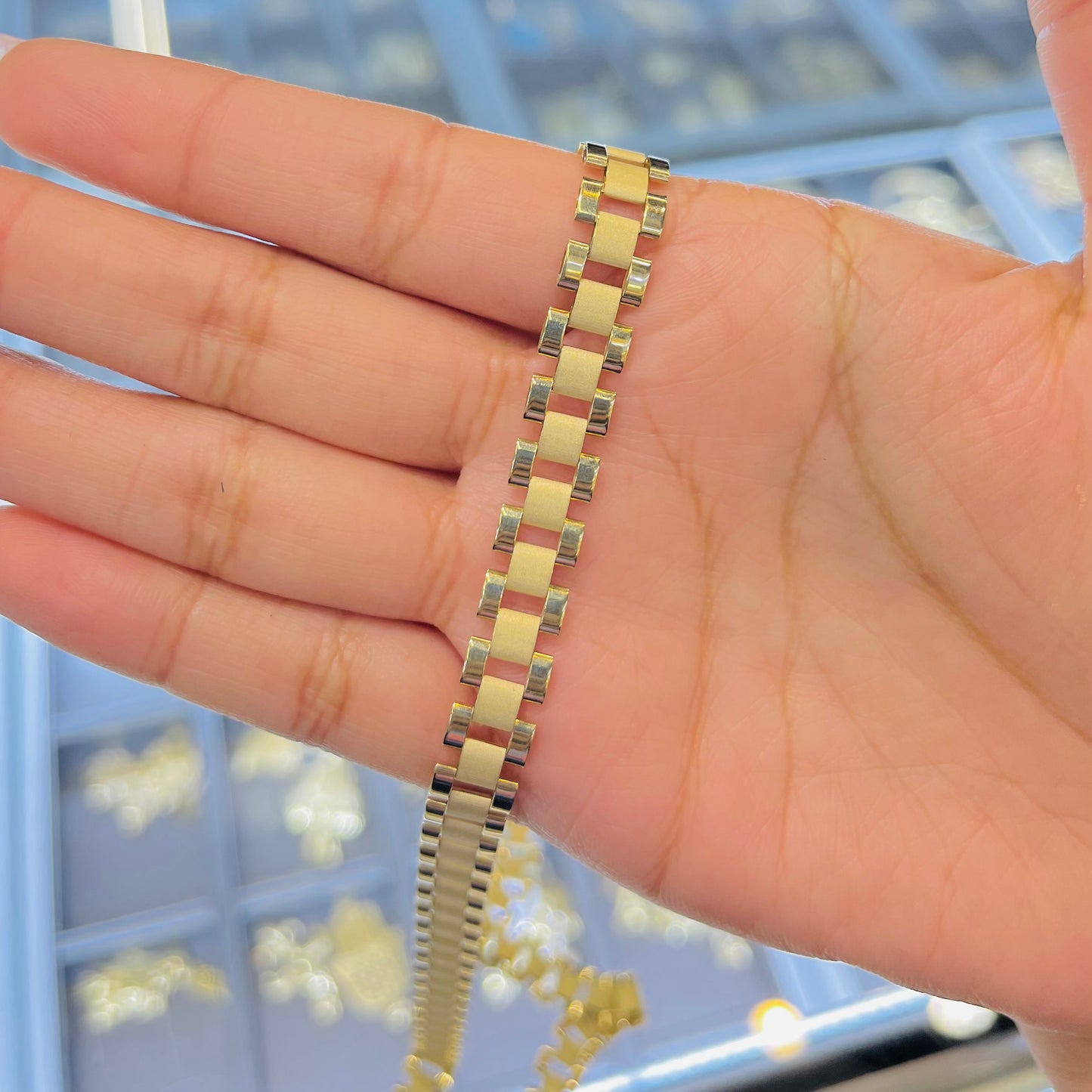 10K Gold 8mm Premium RX Chain