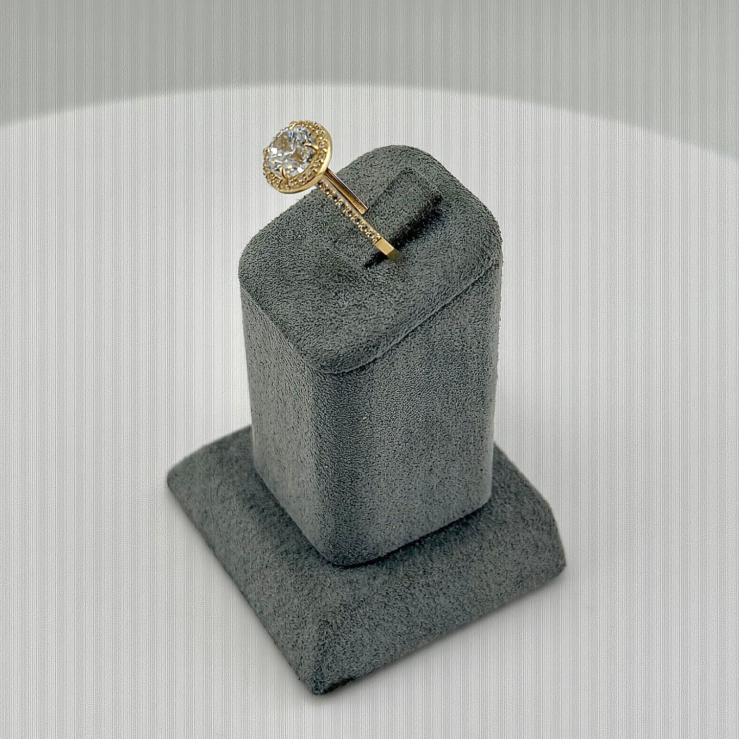 14k Gold Cloud Nine Cz Ring